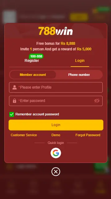 788win game login online