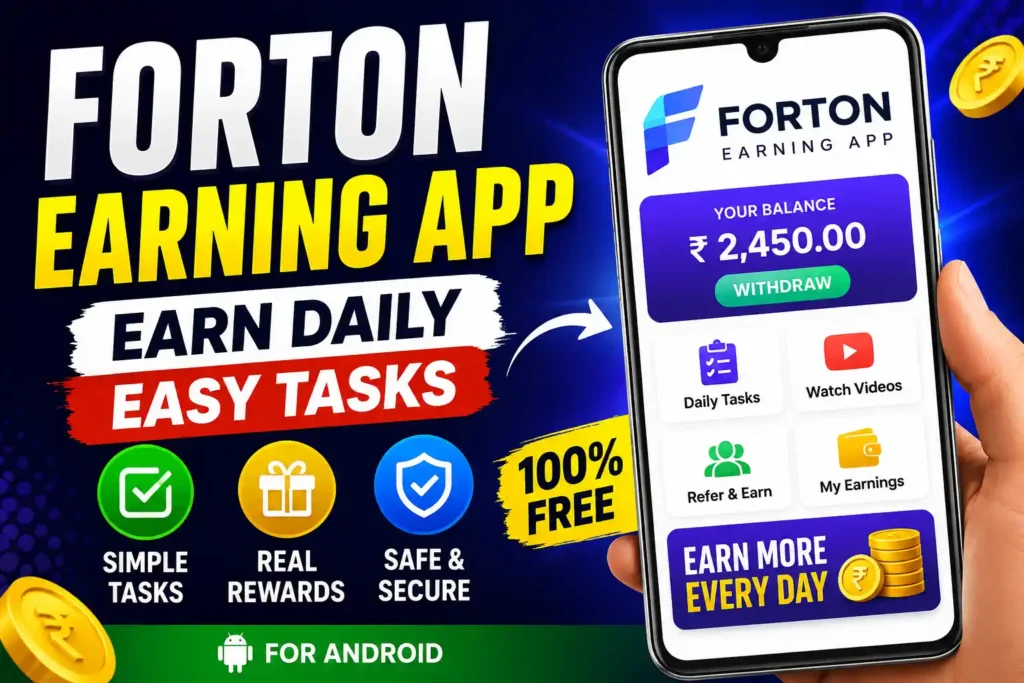 forton earning apk 
