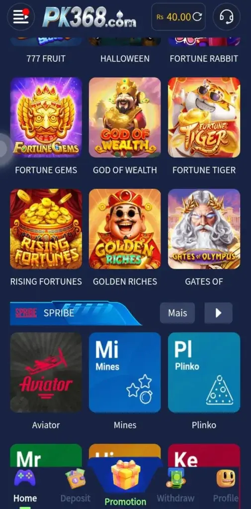pk368 Game APK